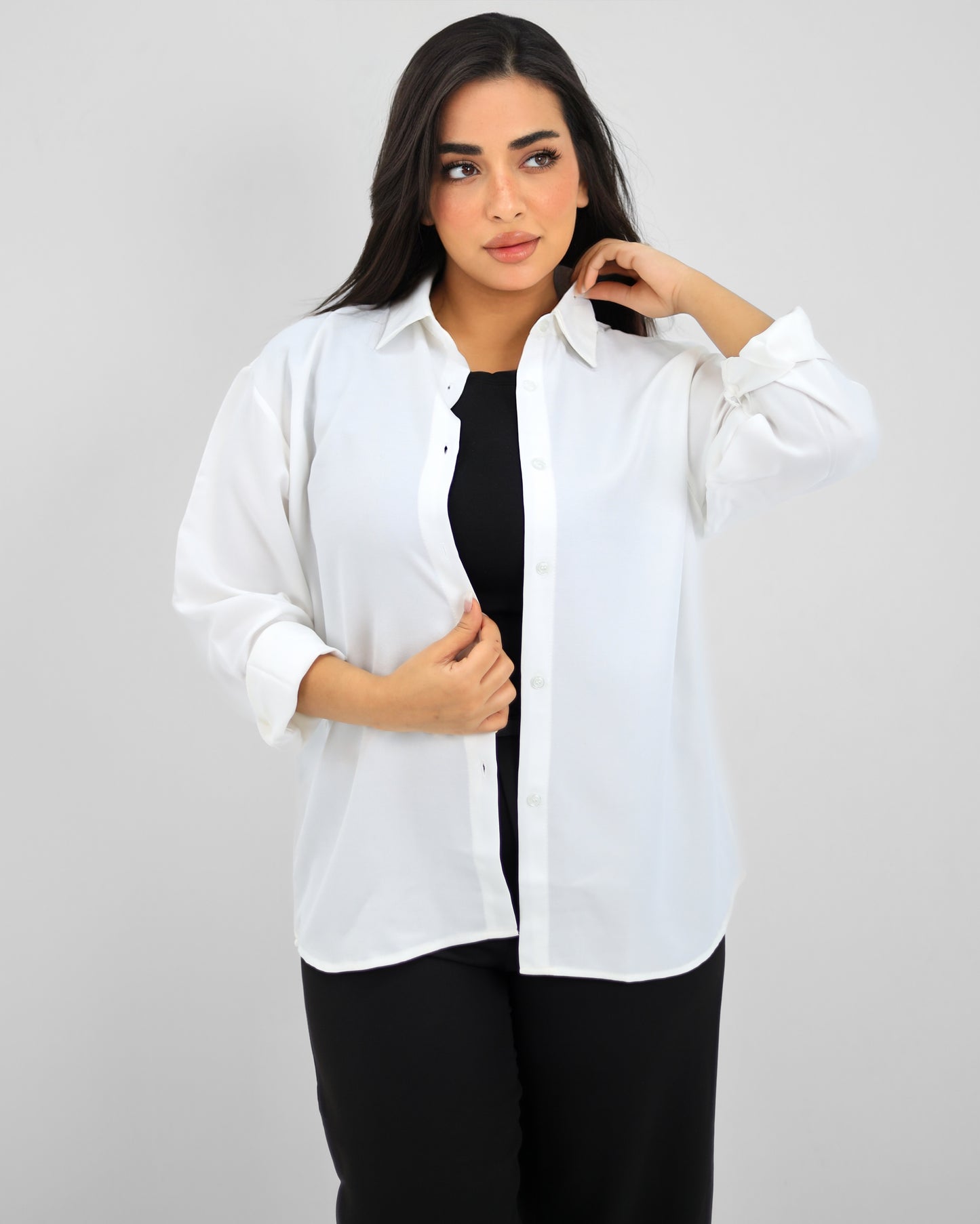 Oversize White Shirt
