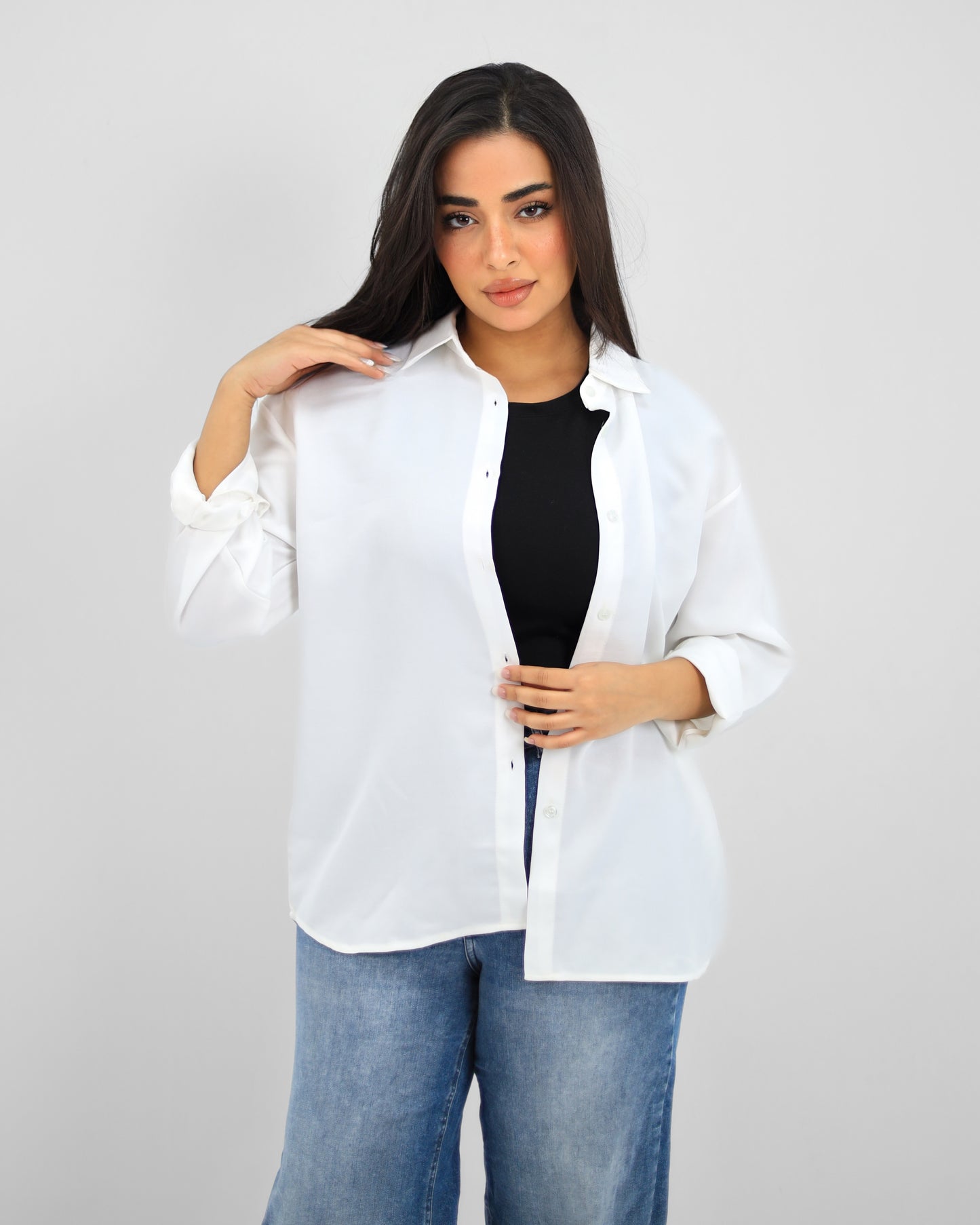 Oversize White Shirt