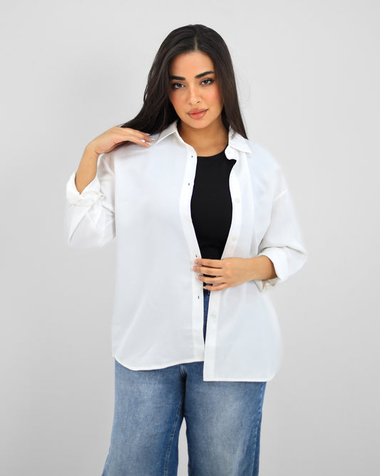 Oversize White Shirt
