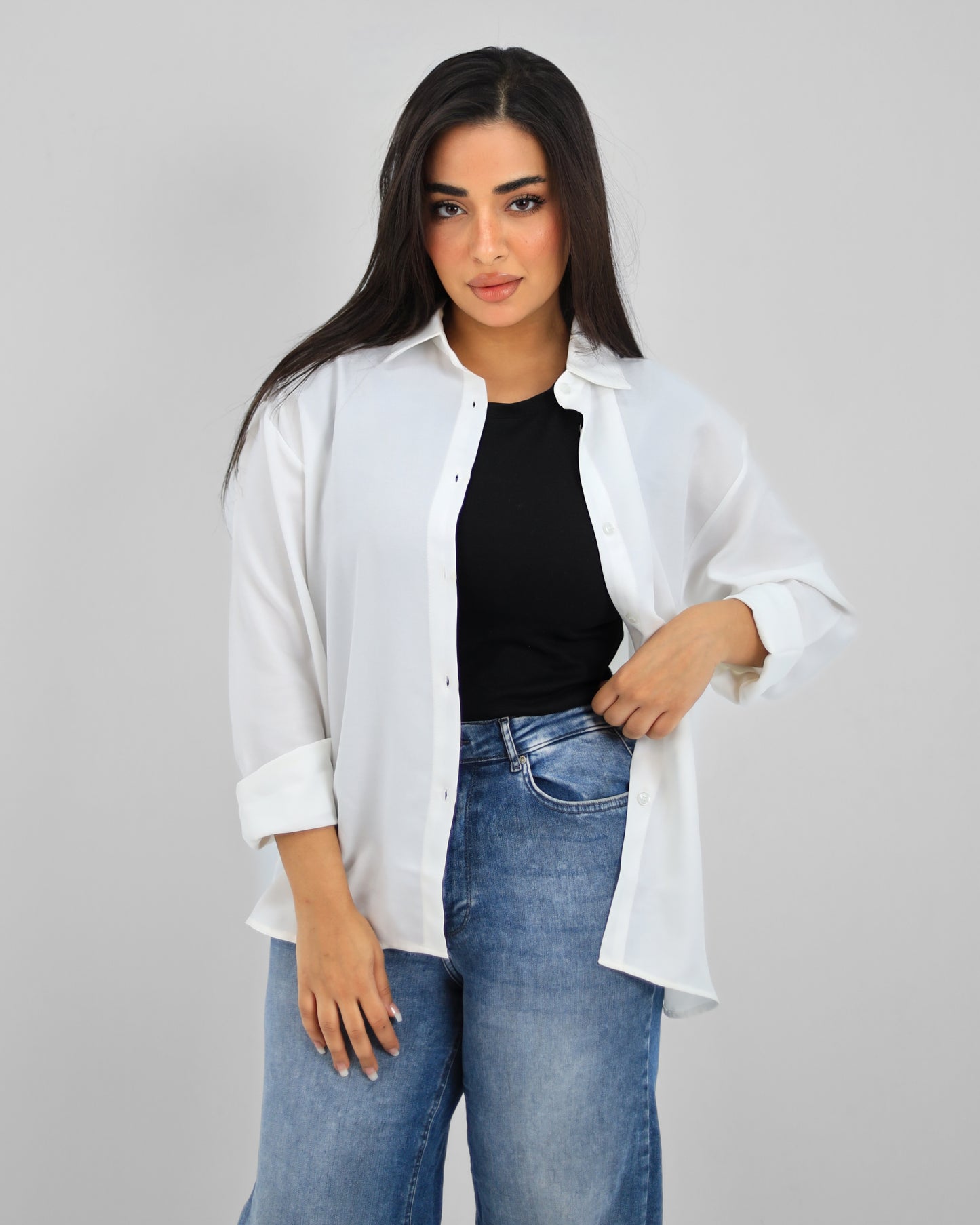 Oversize White Shirt