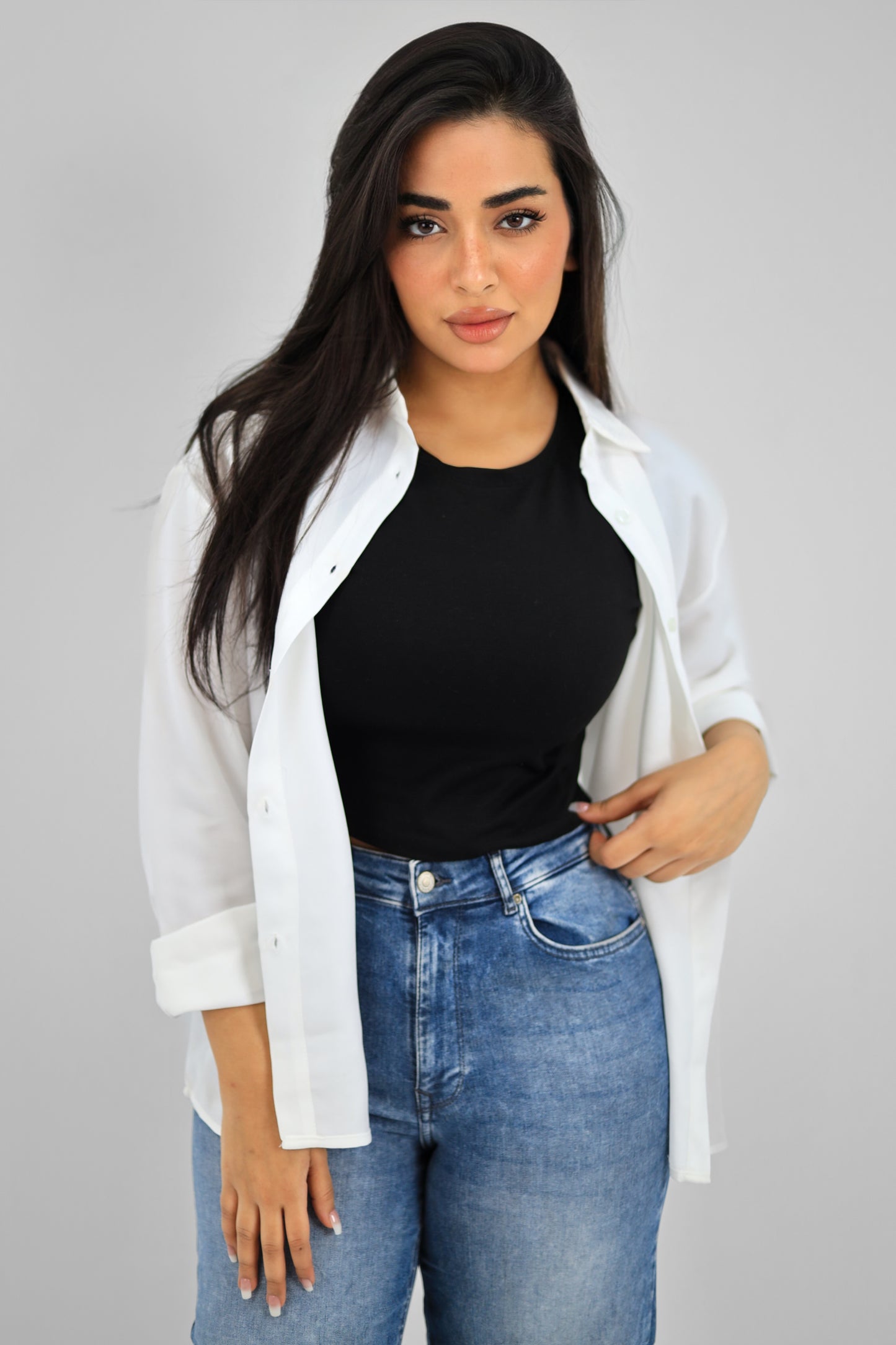 Oversize White Shirt