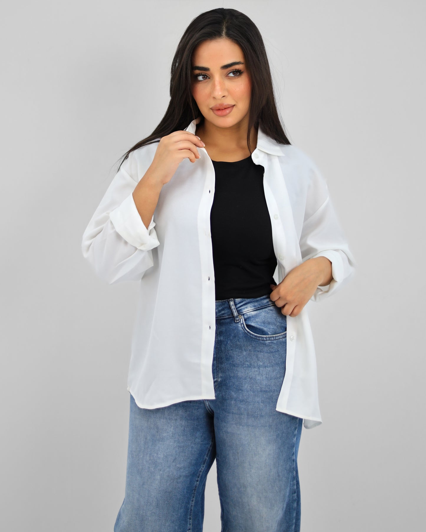 Oversize White Shirt
